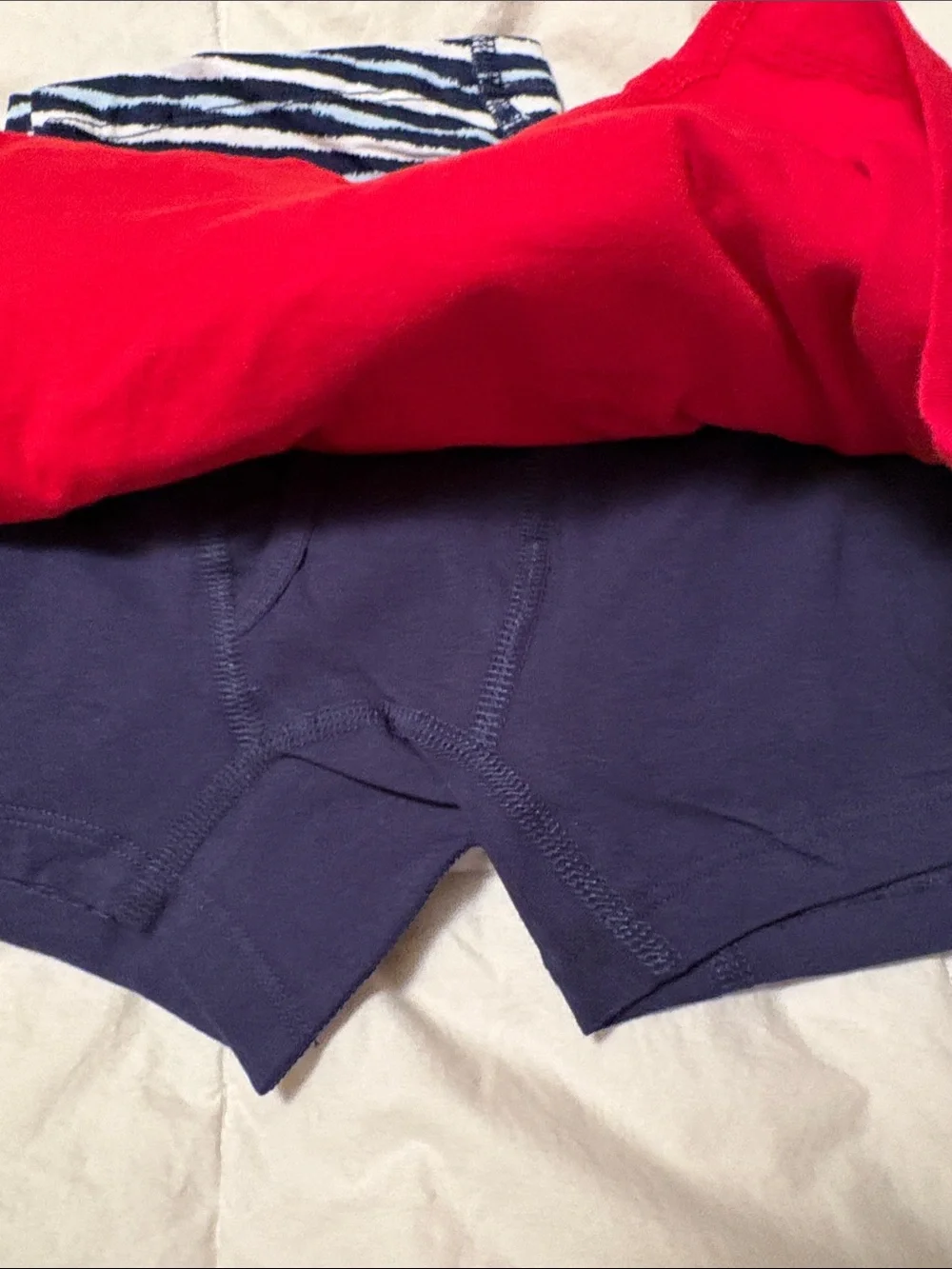 GAP Kids 3-Pack Boxer Briefs in Navy, Red & Striped